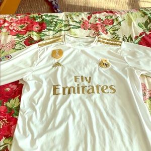 Real Madrid soccer jersey